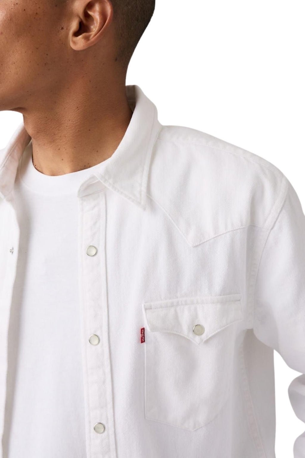 VEDA Cream Western Shirt