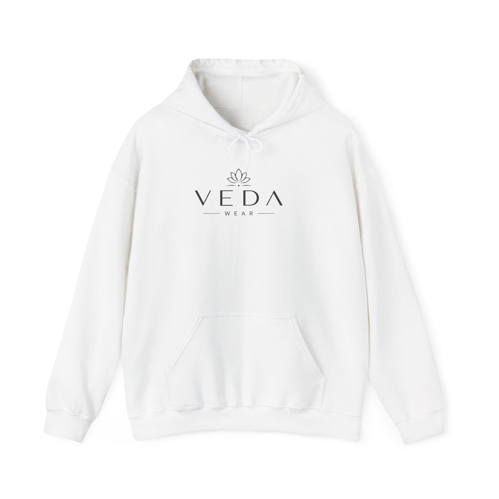 VEDA Essential Logo Hoodie – White