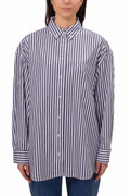 TOMMY JEANS - Womenìs oversized striped shirt