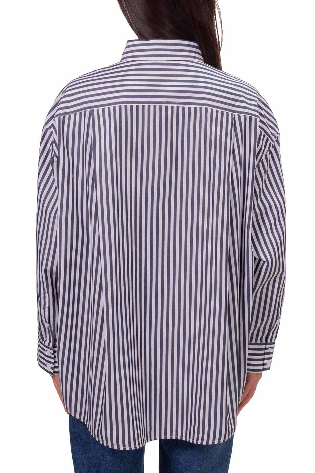 TOMMY JEANS - Womenìs oversized striped shirt