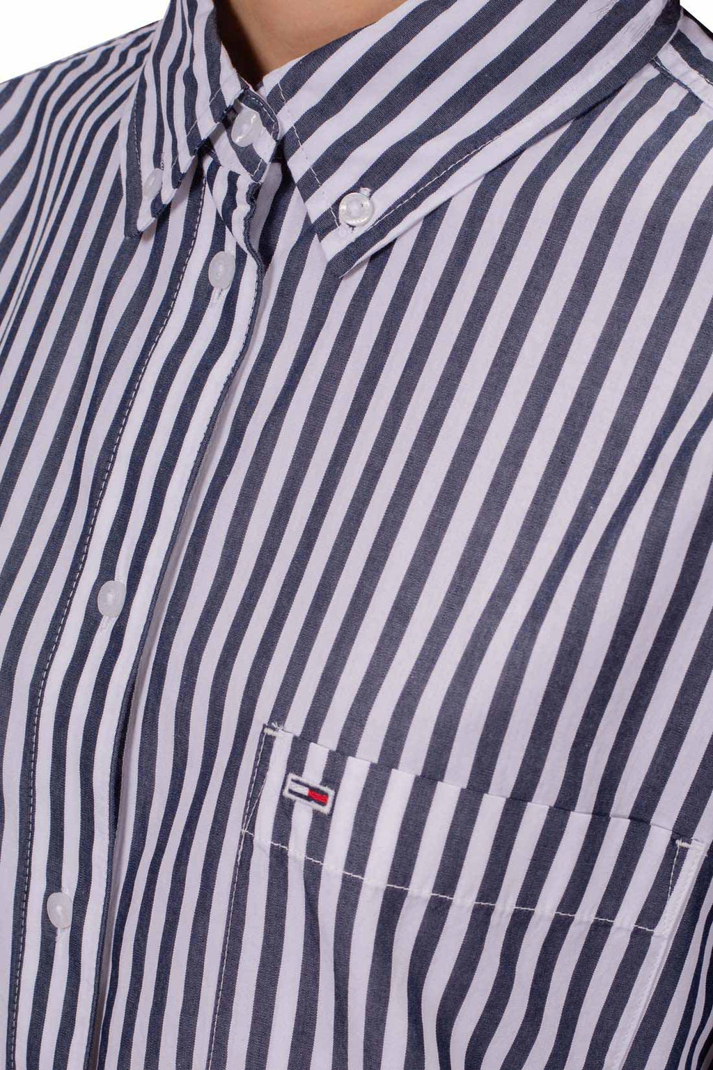 TOMMY JEANS - Womenìs oversized striped shirt