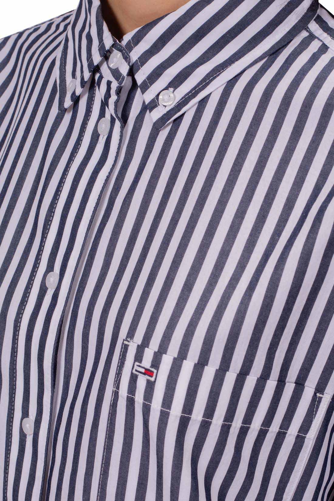 TOMMY JEANS - Womenìs oversized striped shirt