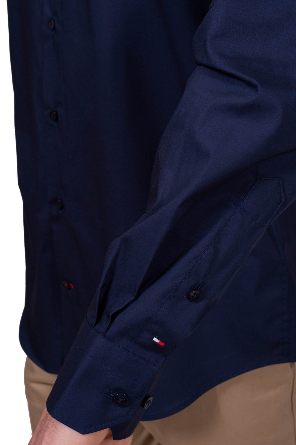 VEDA Tailored Blue Poplin Shirt