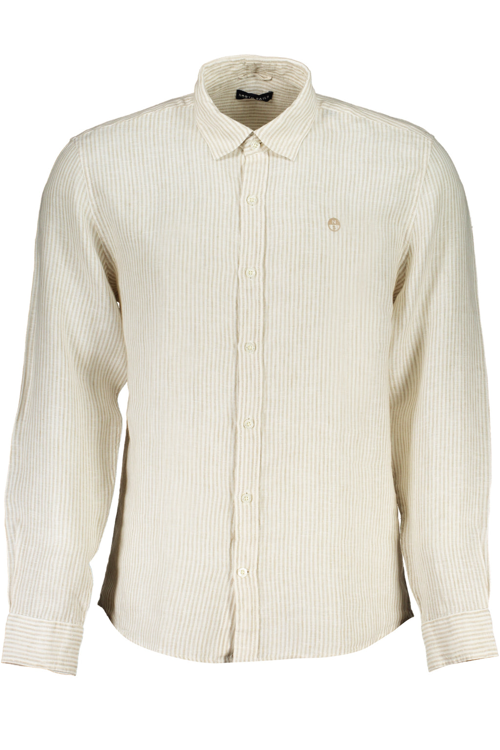 VEDA Premium Beige Long-Sleeve Shirt