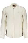 VEDA Premium Beige Long-Sleeve Shirt
