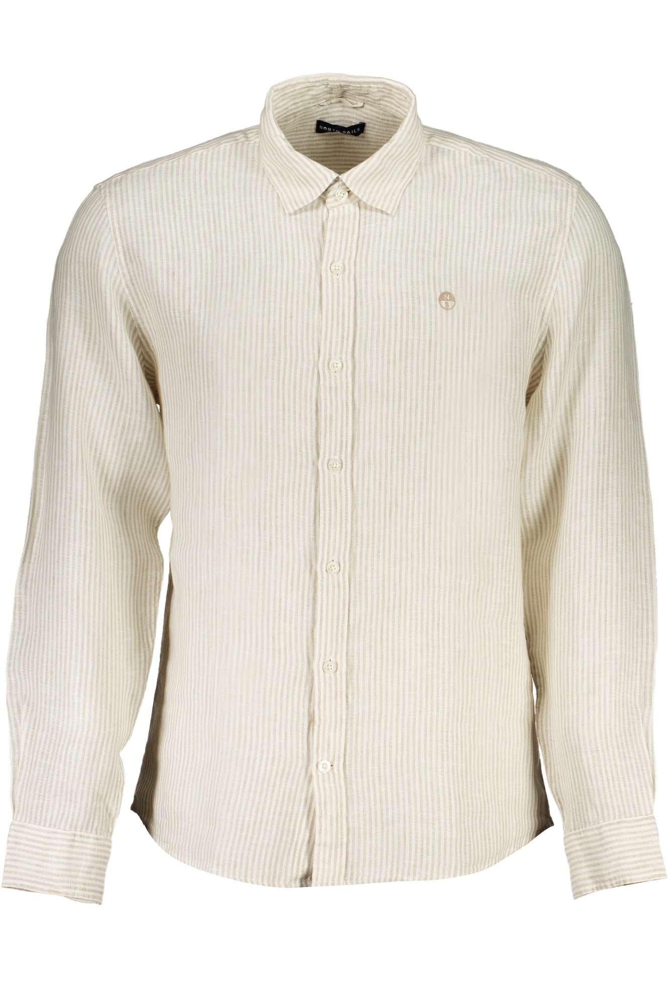 VEDA Premium Beige Long-Sleeve Shirt