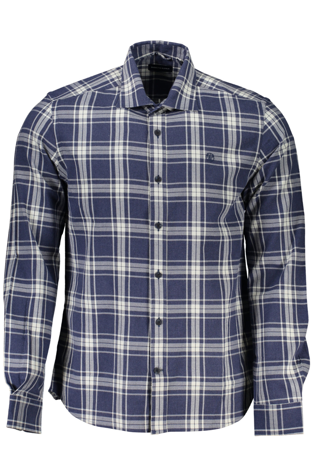 VEDA Classic Blue Long-Sleeve Shirt