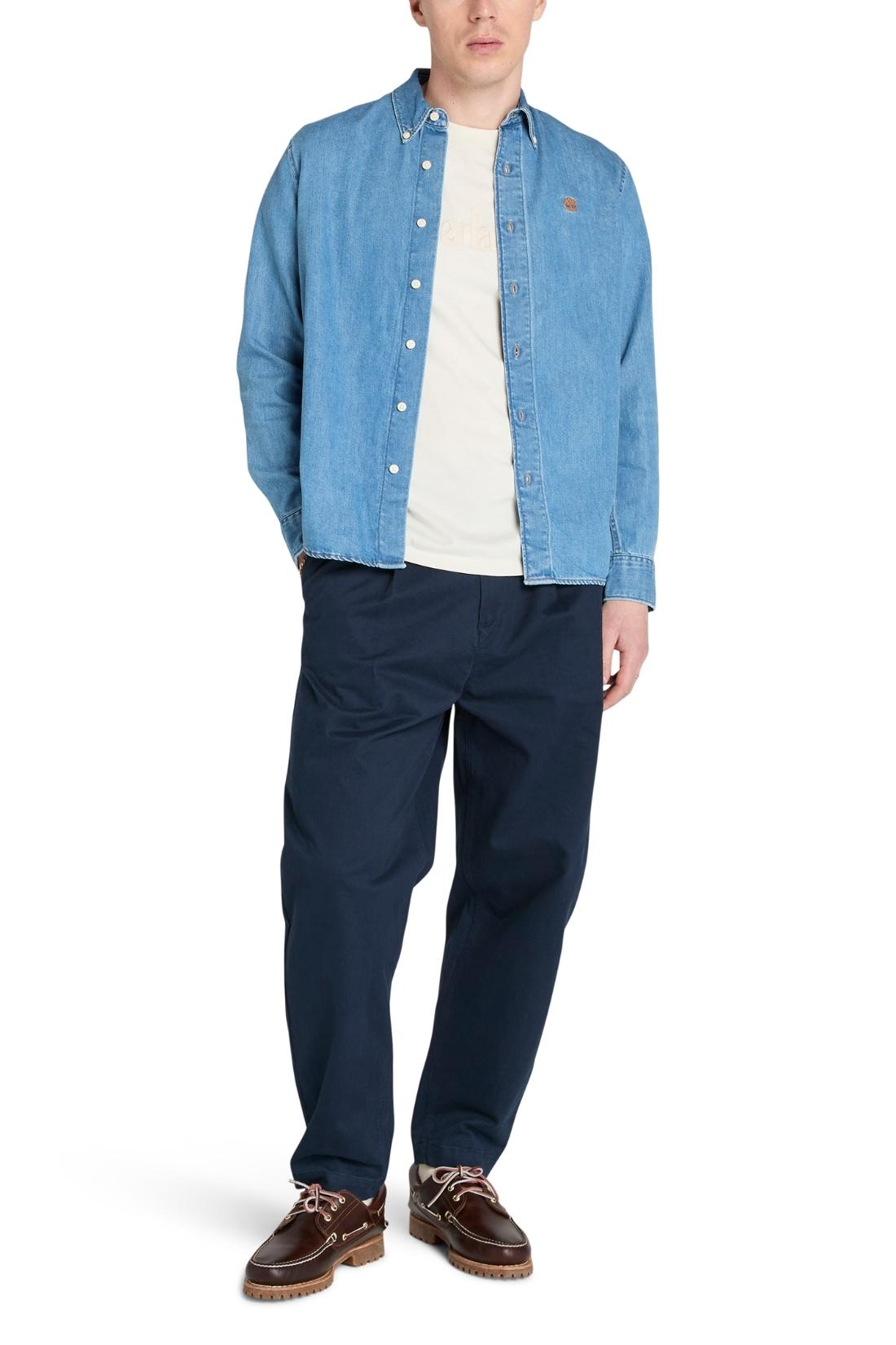 VEDA Classic Blue Denim Shirt
