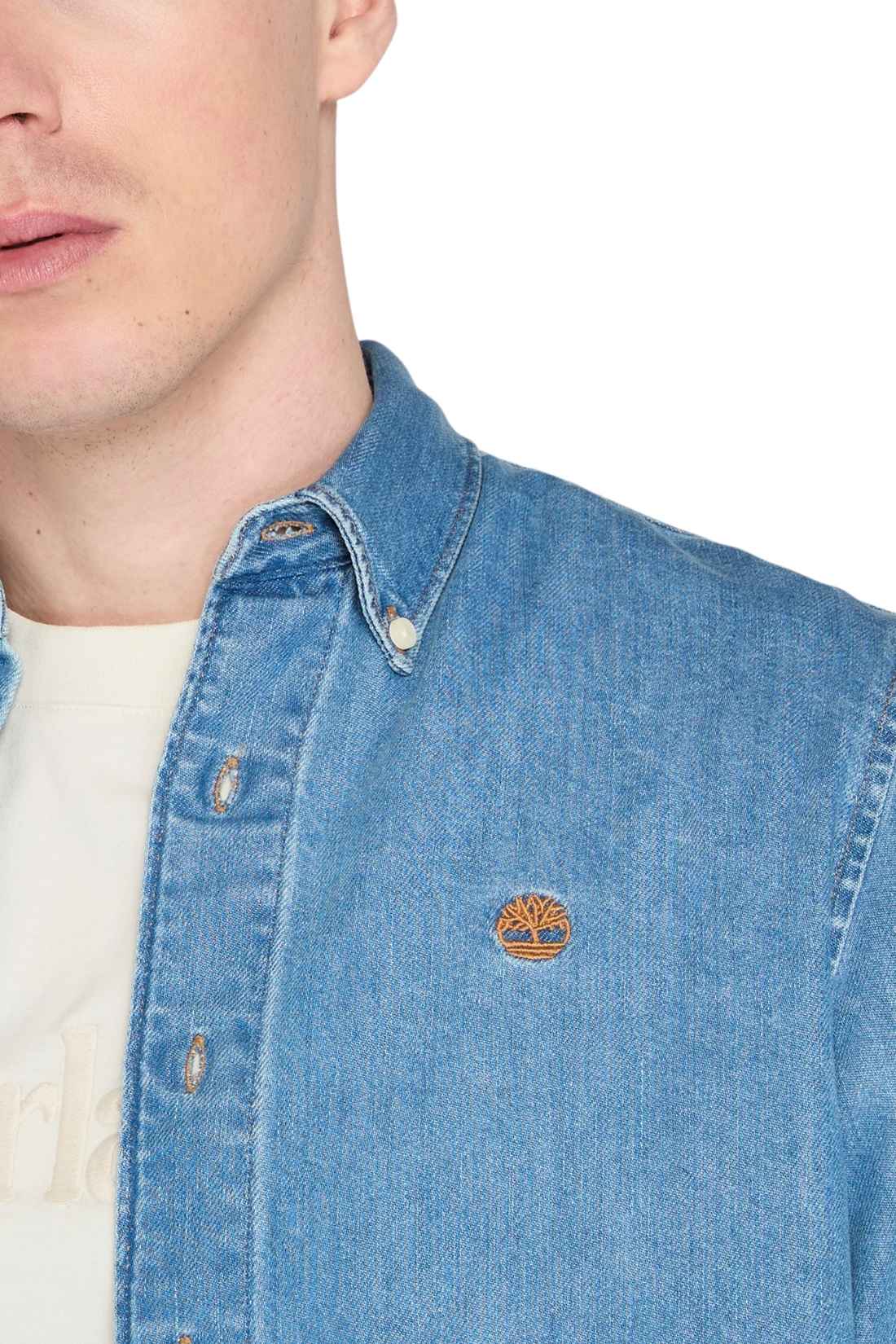 VEDA Classic Blue Denim Shirt