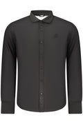 VEDA Classic Black Long-Sleeve Shirt