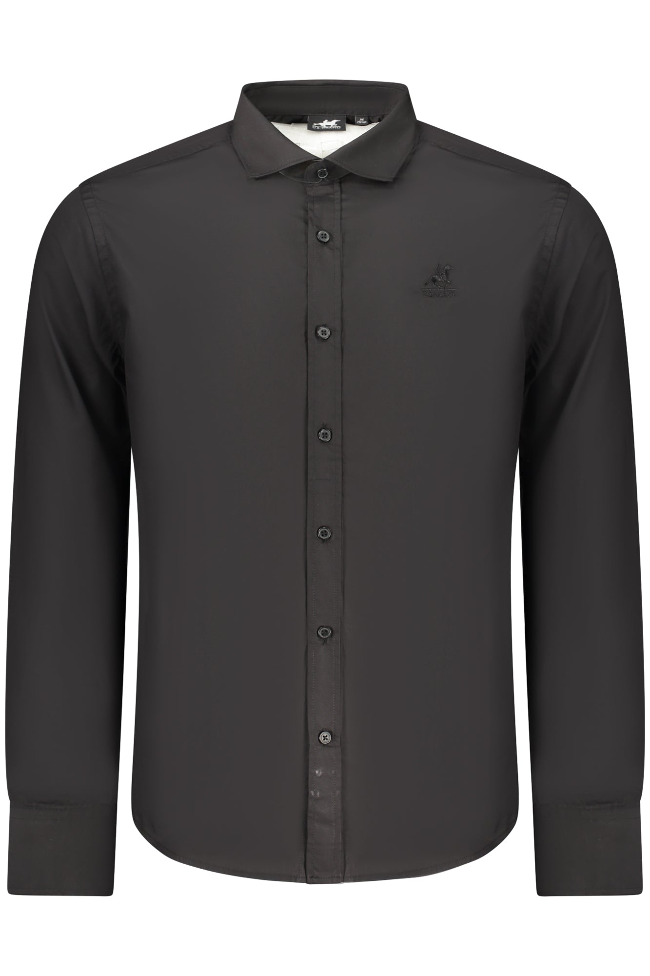 VEDA Classic Black Long-Sleeve Shirt