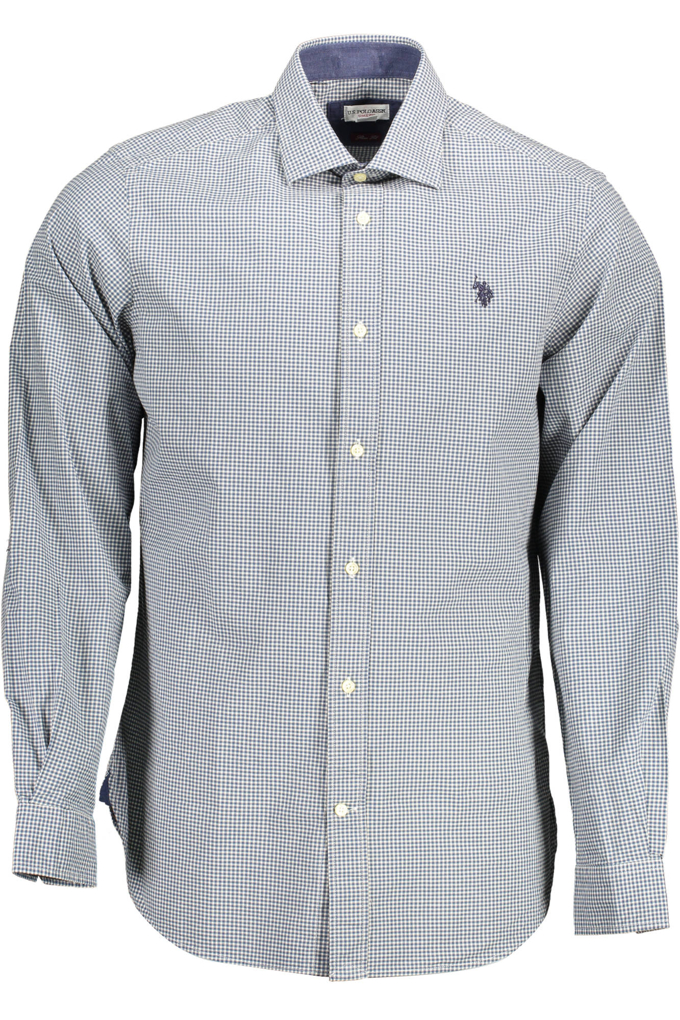 VEDA Classic Blue Long-Sleeve Shirt